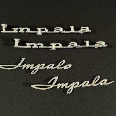 Chevy Impala Car Emblems 