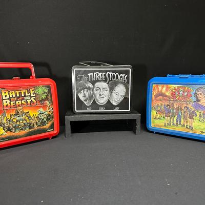 3 Vintage Kids Lunchboxes