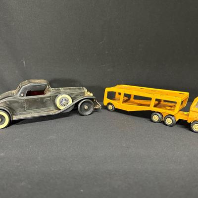 2 Vintage Play Cars