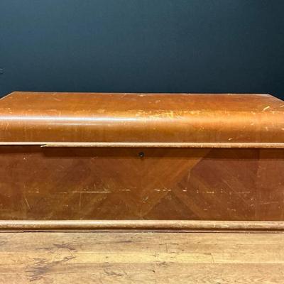 Vintage Roos Waterfall Front Cedar Chest