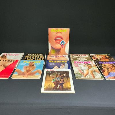 1973 Playboy Magazines