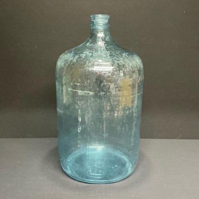 5 Gallon Vintage Arrowhead Puritas Glass Water Bottle 