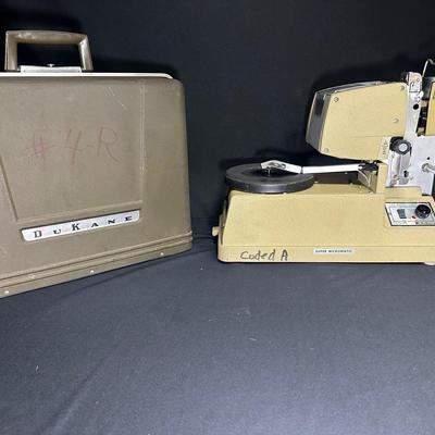 Vintage Dukane SuperMicromatic Sound Filmstrip Projector