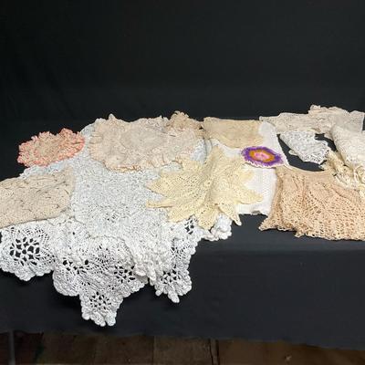 Hand Crocheted Doilies And More