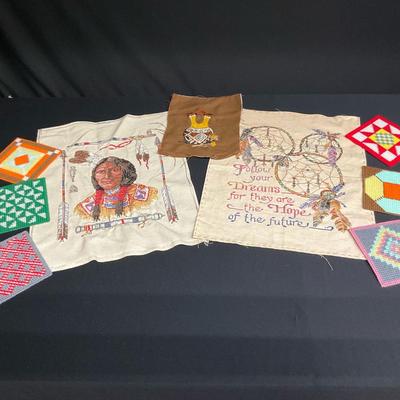 Hand Stitched Native American Designs 