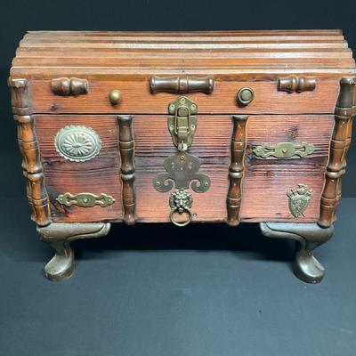 Handmade Footed Chest