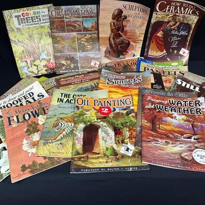 Walter T Foster Vintage Art Instruction Booklets & More I