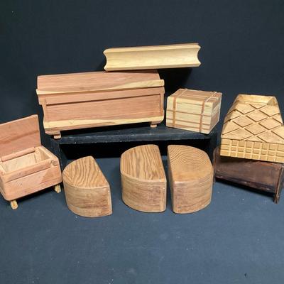 Handmade Vintage Wooden Boxes 1