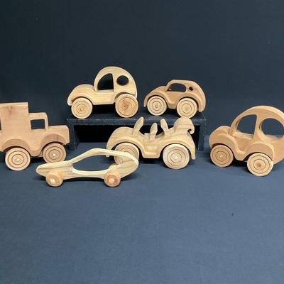 Handmade Vintage Wooden Cars 3