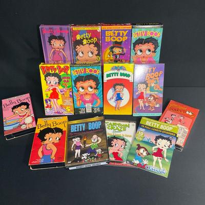 Betty Boop VHS And DVDs 