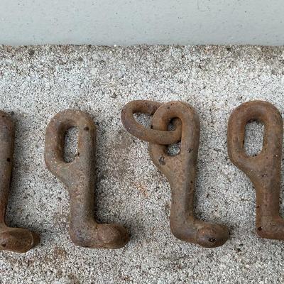 Vintage Durbin Chain T-Hooks 