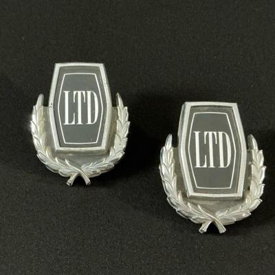 Vintage Ford LTD Car Emblem or Badge