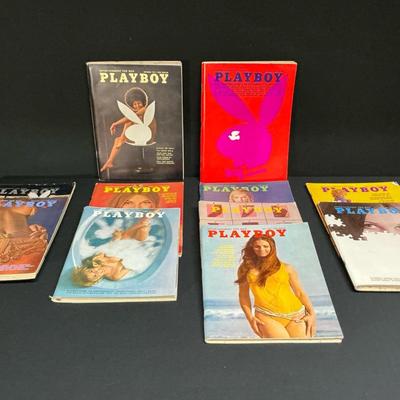 1971 Playboy Magazines