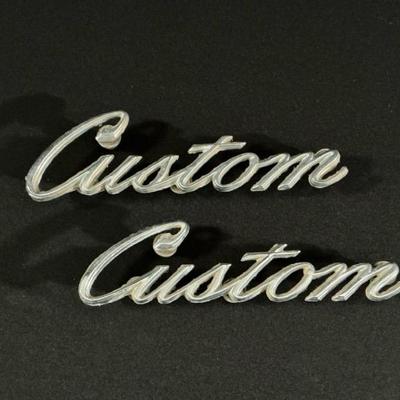 Ford Custom Emblems 