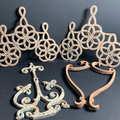 Vintage Wrought Iron Wall Decor