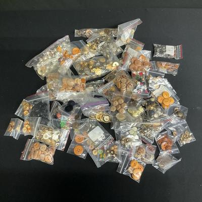 Bags Of Vintage Buttons