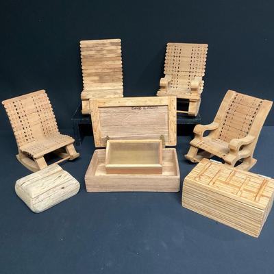 Handmade Vintage Wooden Decor