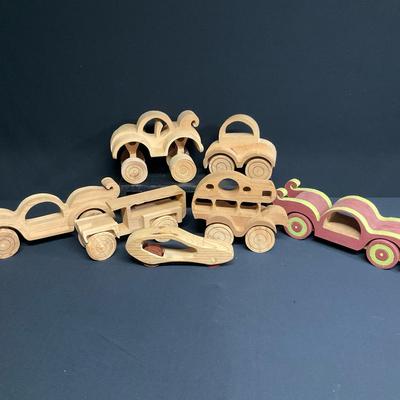 Handmade Vintage Wooden Cars 2