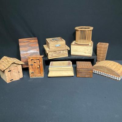 Handmade Vintage Wooden Boxes 2