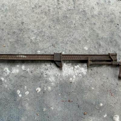 Vintage 24 Inch CIN Tool Co Bar Clamp No 640C
