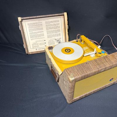 Vintage Record Machine 