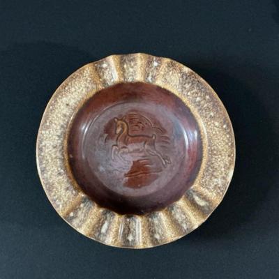 Vintage Hull Pottery Ashtray 