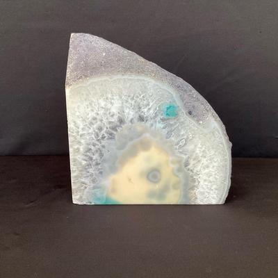 Blue Agate Cut Geode No.1