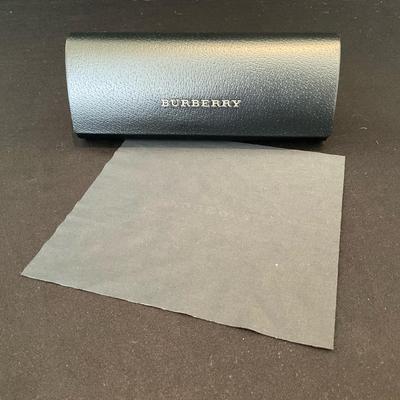 Burberry Hardshell Eyeglass Case with Cloth
