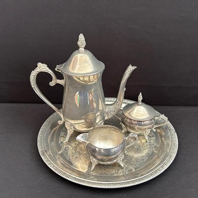 Silver Plated Tea Set