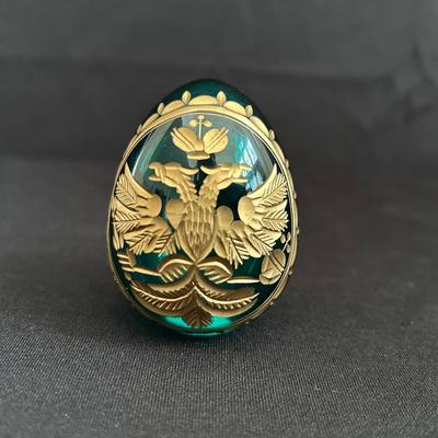 Faberge-Style Decorative Egg