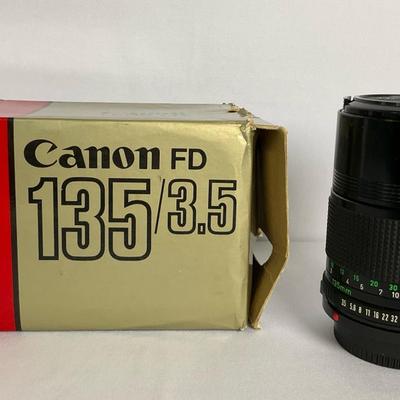 Canon FD 135mm/3.5 Lens