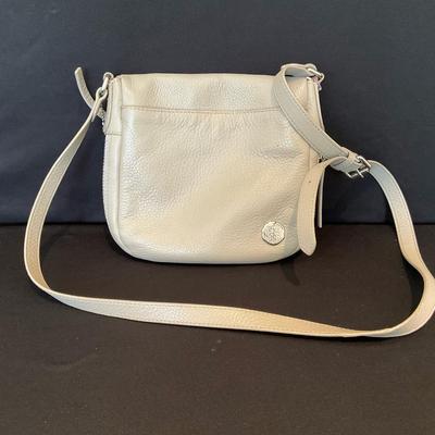 Vince Camuto Ash Gray Leather Handbag