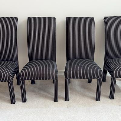 4 Fabric Upholstered Dining/Kitchen Chairs 