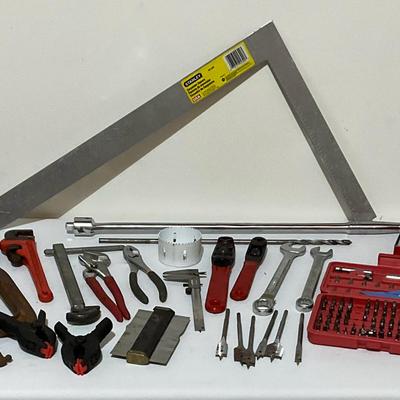 Assorted Tools & Clamps