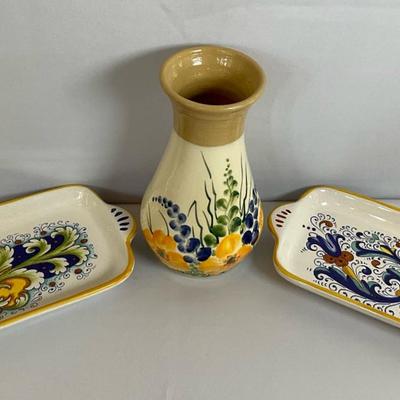 Ceramica Nova Deruta Serving Trays And Bunratty Ireland Pottery