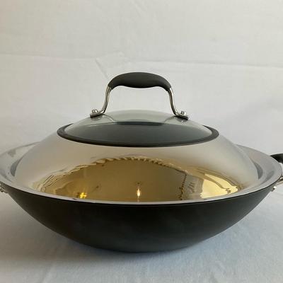 14” Anolon Wok With Lid