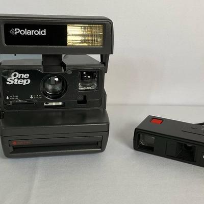 Vintage Polaroid OneStep And Concord 110EF Camera
