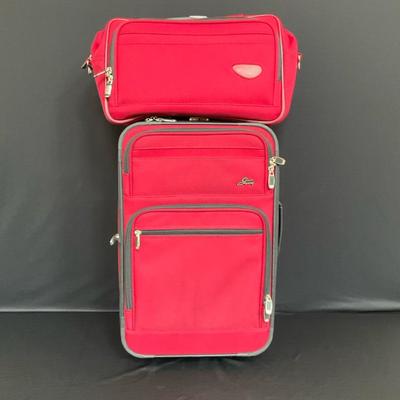 Scarlet Luggage Duo