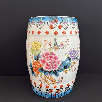 Chinese Porcelain Garden Stool 1