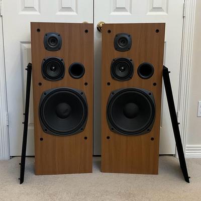 Paired Kenwood Floor Speakers