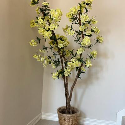 Daffodils In A Basket