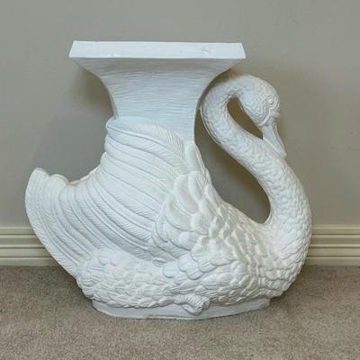 Swan Table Or Plant Stand 