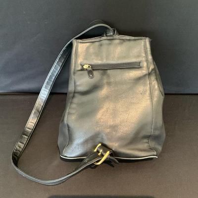 Black Leather Handbag by Leather & Co  