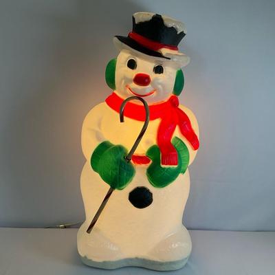 Snowman Blow Mold