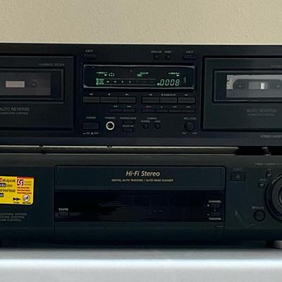 ONKYO & Sony /Cassette & VHS Players