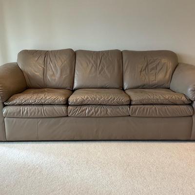 Top- Grain Leather Sofa by Flexsteel