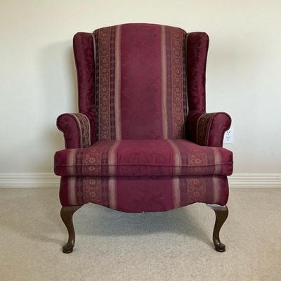 Upholstered Wingback Chair