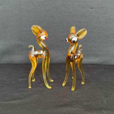 Miniature Murano Glass Deer