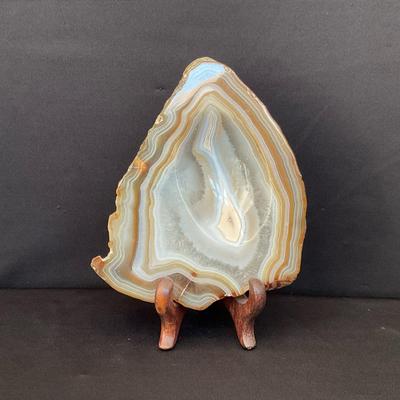 Natural Agate Slice 