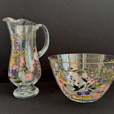Crystal Clear Amelia Pitcher & Bowl